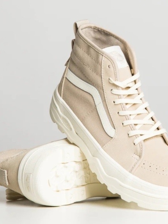 Vans Shoes - Vans Sentry Sk8-Hi Platform Sneakers Beige White Women's 10 Men's 8.5 Shoes